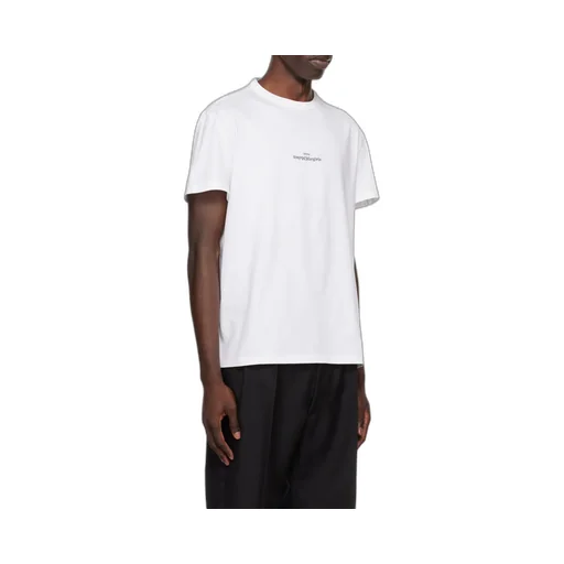 Maison Margiela Logo Embroidered Crewneck T-Shirt