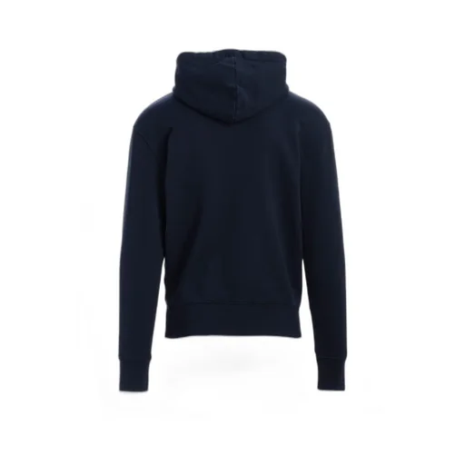 Maison Kitsuné Fox Patch Drawstring Hoodie