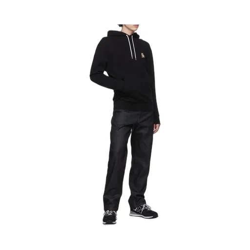 Maison Kitsuné Fox Patch Drawstring Hoodie