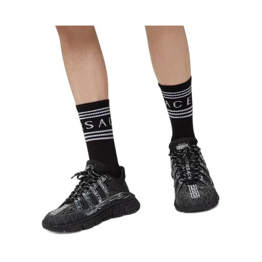 Versace Trigreca Lace-Up Sneakers