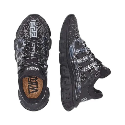 Versace Trigreca Lace-Up Sneakers