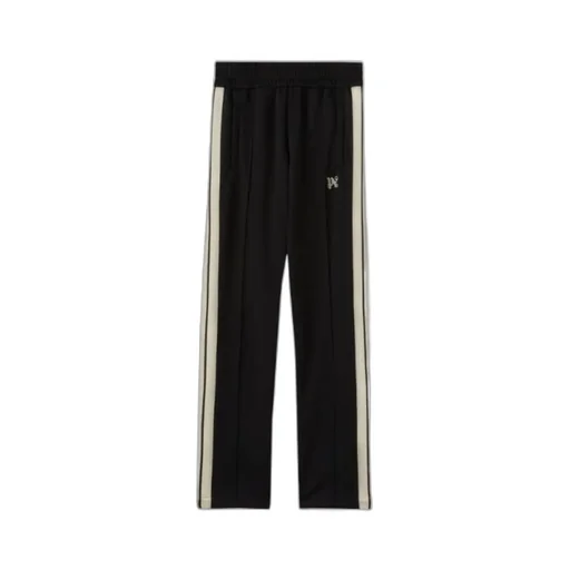 Palm Angels Logo Embroidered Straight-Leg Pants