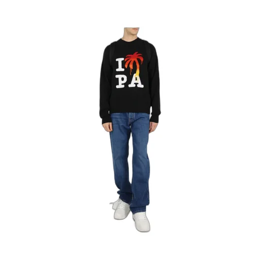 Palm Angels I Love Pa Crewneck Knitted Jumper