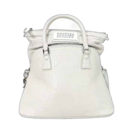 Maison Margiela Four-Stitch Logo Top Handle Tote Bag