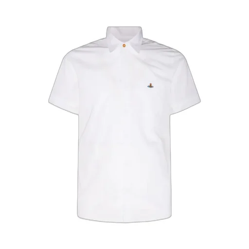 Vivienne Westwood Orb Embroidered Short-Sleeved Shirt
