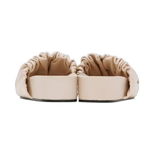 Jil Sander Ruched Slip-On Sandals