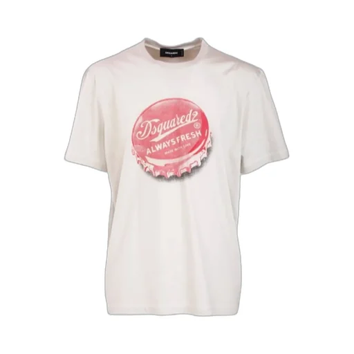 Dsquared2 Logo Printed Crewneck T-Shirt