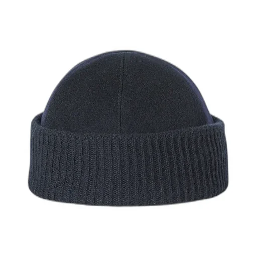 Loro Piana Logo Patch Knitted Beanie
