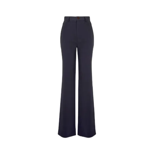 Straight-Leg Tailored Trousers