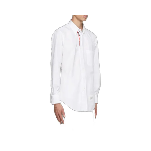 Thom Browne Rwb Detailed Long-Sleeved Shirt