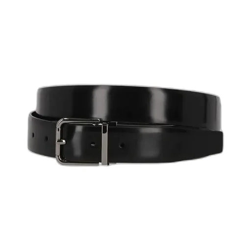 Dolce & Gabbana Logo Engraved Belt