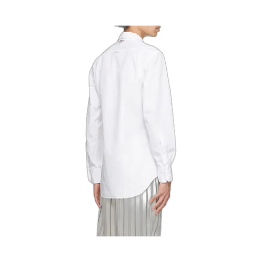 Thom Browne Rwb Detailed Long-Sleeved Shirt