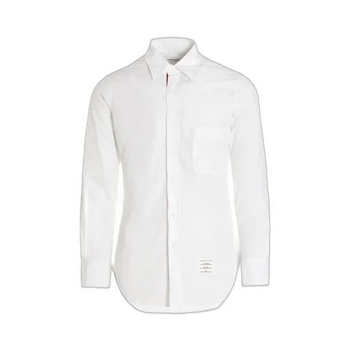 Thom Browne Rwb Detailed Long-Sleeved Shirt
