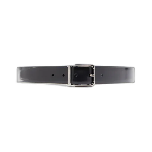 Dolce & Gabbana Logo Engraved Belt
