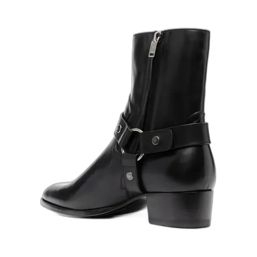 Saint Laurent Wyatt Harness Boots