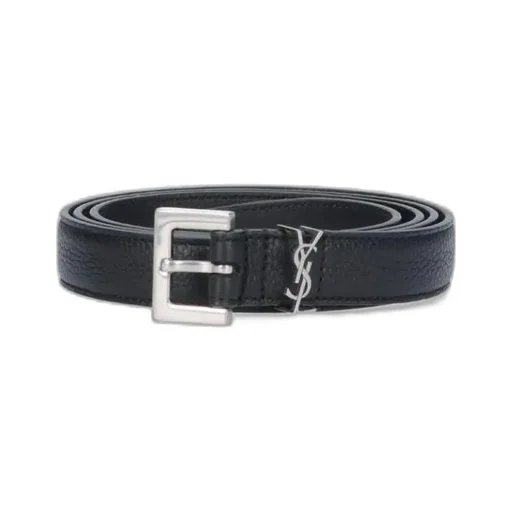 Saint Laurent Monogram Appliqu Belt