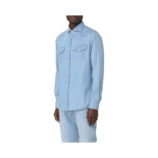 Brunello Cucinelli Long-Sleeved Denim Shirt