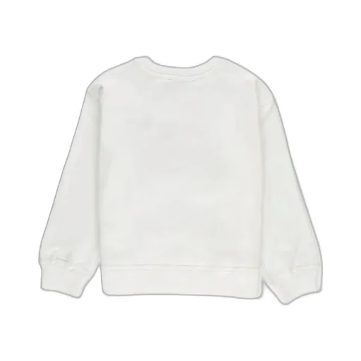 Monnalisa Pink Panther-Embroidered Crewneck Sweatshirt