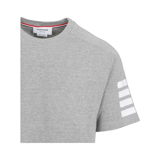 Thom Browne 4-Bar Crewneck T-Shirt