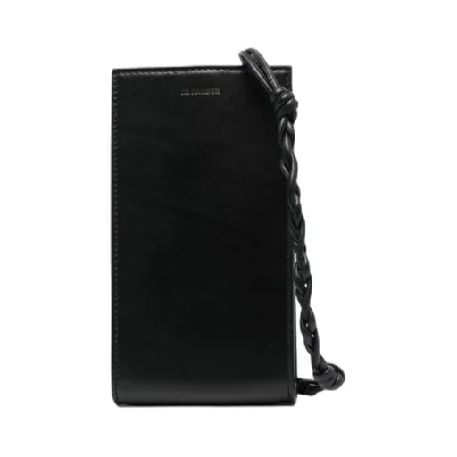 Jil Sander Logo Detailed Tangle Shoulder Bag