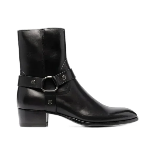 Saint Laurent Wyatt Harness Boots