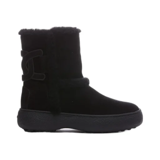 Tod's Kate Logo Patch Ankle Boots