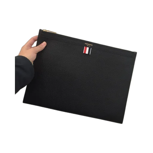 Thom Browne Logo Printed Document Holder