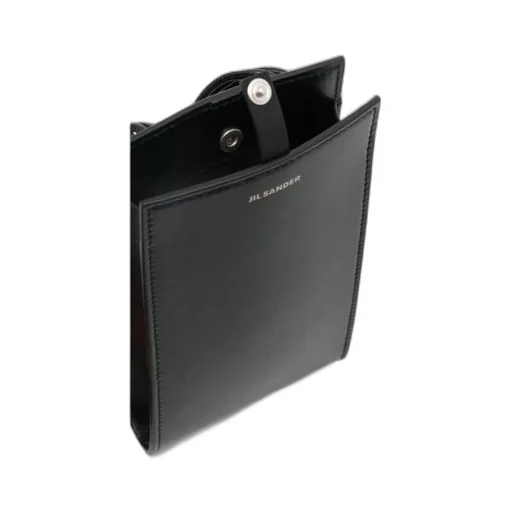 Jil Sander Logo Detailed Tangle Shoulder Bag