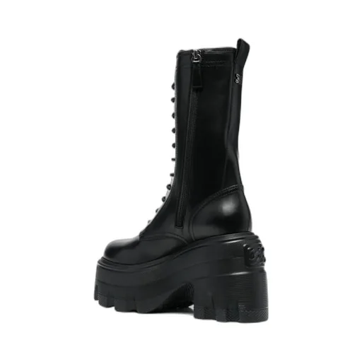 Casadei Chunky Sole Lace-Up Boots