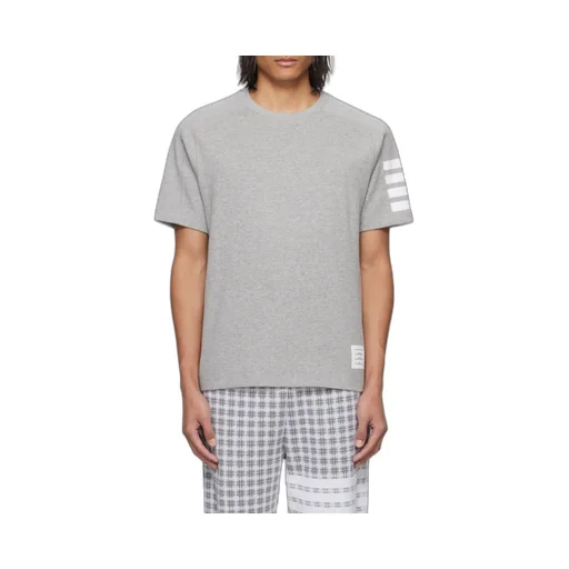 Thom Browne 4-Bar Crewneck T-Shirt
