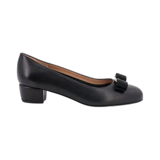 Salvatore Ferragamo With Heel Black
