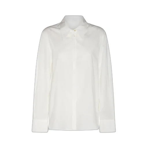 Khaite Minta Curved Hem Shirt