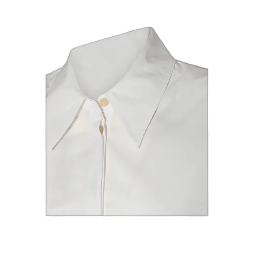Khaite Minta Curved Hem Shirt
