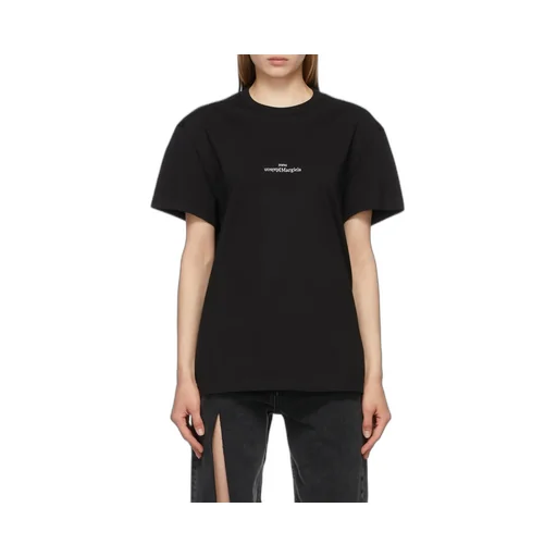 Maison Margiela Logo Embroidered Crewneck T-Shirt