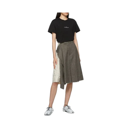 Maison Margiela Logo Embroidered Crewneck T-Shirt