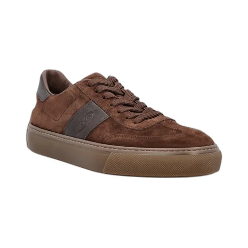 Tod's Round-Toe Lace-Up Sneakers