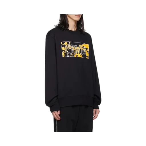 Versace Jeans Couture Logo Printed Crewneck Sweatshirt