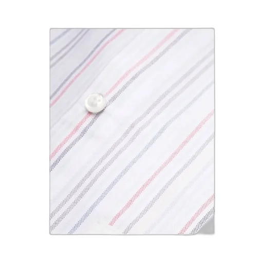 Thom Browne Striped Long-Sleeved Shirt Dress