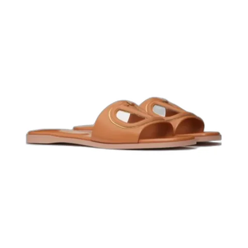 Valentino Vlogo Signature Slip-On Slides