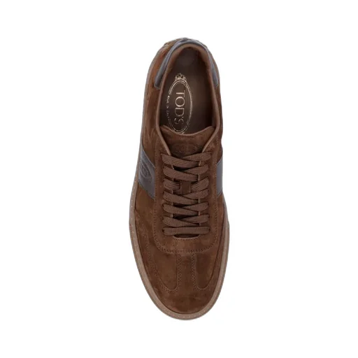 Tod's Round-Toe Lace-Up Sneakers