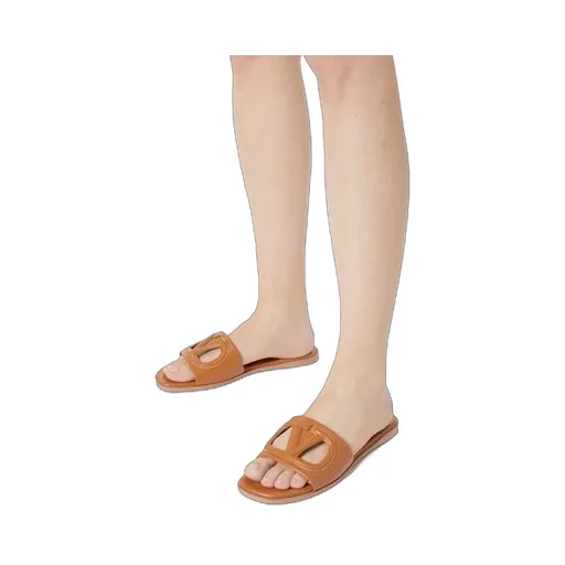 Valentino Vlogo Signature Slip-On Slides