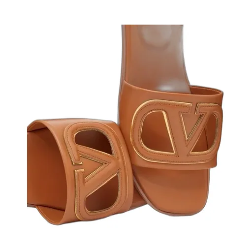 Valentino Vlogo Signature Slip-On Slides