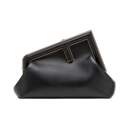 Fendi Logo Detailed Small Clutch Bag