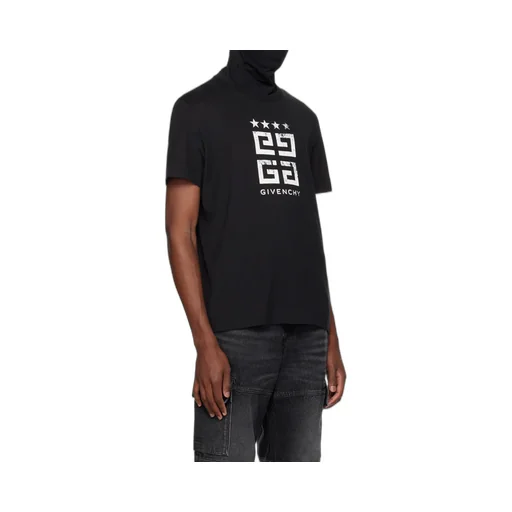 Givenchy Faded 4G Logo Printed Slim Fit T-Shirt