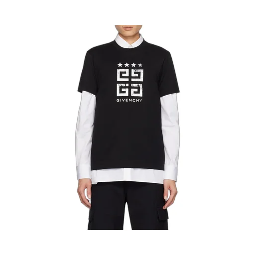 Givenchy Faded 4G Logo Printed Slim Fit T-Shirt