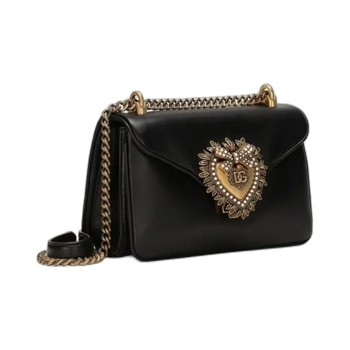 Dolce & Gabbana Devotion Foldover Top Shoulder Bag