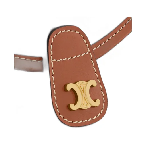 Mini Besace In Triomphe Canvas And Calfskin