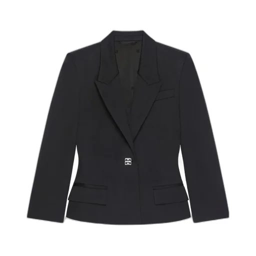 Givenchy 4G Detailed Single-Breasted Jacket
