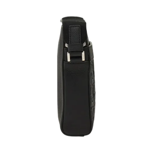 Logo Embossed Shoulder Bag