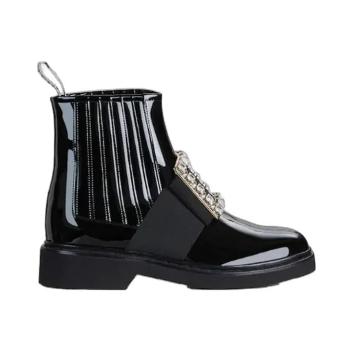 Roger Vivier Buckle Detailed Chelsea Boots